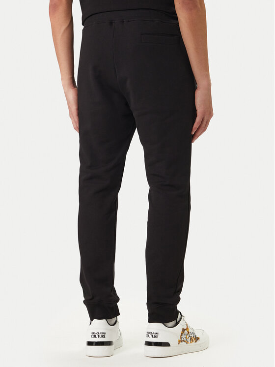 Versace Jeans Couture Versace Jeans Couture Spodnie dresowe 80GAAT04 CF01T Czarny Regular Fit
