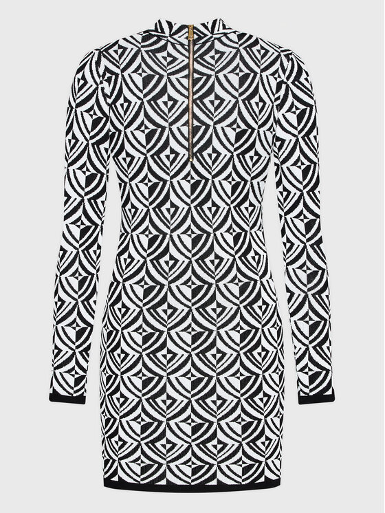 Glamorous Glamorous Džemper haljina CK6805 Crna Slim Fit