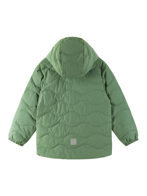 Reima Reima Pūkinė striukė Fossila 5100058B Žalia Regular Fit