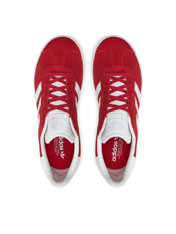 Red adidas gazelle shoes outlet
