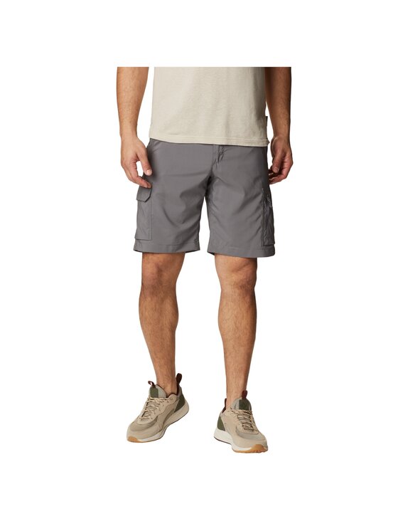 Columbia Columbia Szorty sportowe Columbia Silver Ridge Utility Cargo Shorts Szary Regular Fit