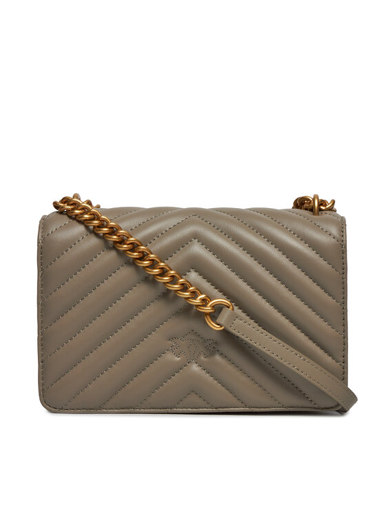 PINKO PINKO Τσάντα Love One Mini Dc PE 24 PLTT 100074 A0GK Μπεζ