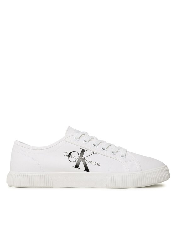 Calvin Klein Jeans Calvin Klein Jeans Tenisky Essential Vulcanized 1 YM0YM00306 Bílá