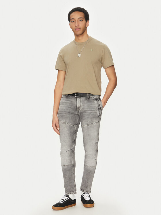 G-Star Raw G-Star Raw T-särk Nifous D24449-336 Khakivärviline Regular Fit