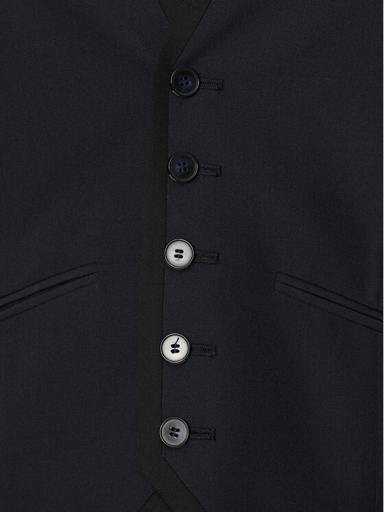 KARL LAGERFELD KARL LAGERFELD Anzug 115244 544008 Dunkelblau Slim Fit