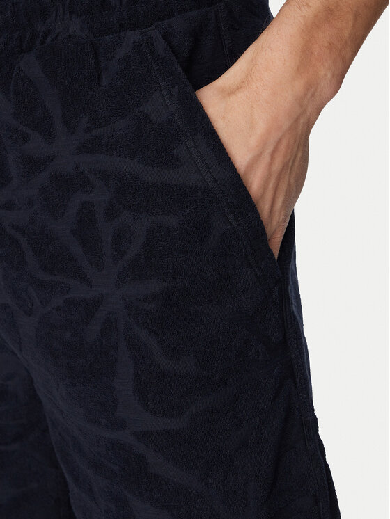 BOSS BOSS Sport rövidnadrág Se_Flower 50566816 Sötétkék Regular Fit