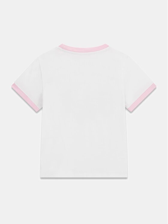 Guess Guess T-krekls J6GI23 K6YW4 Balts Regular Fit