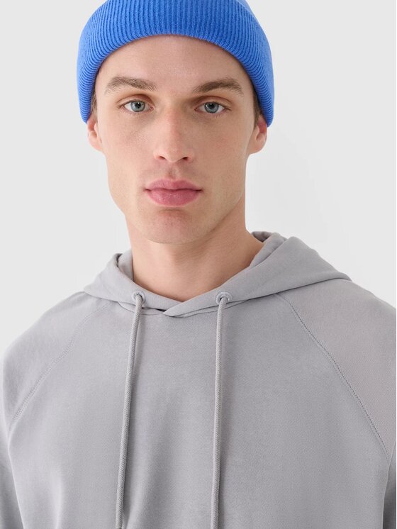 4F 4F Felpa 4FRAW24TSWSM1821-27S Grigio Regular Fit