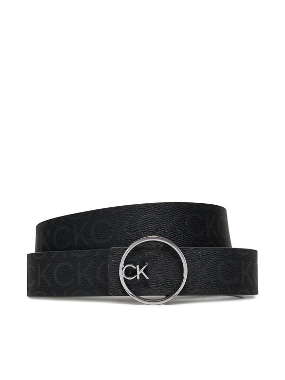 Curea de Damă Calvin Klein Ck Buckle Reversible Belt 3Cm K60K612359 Negru