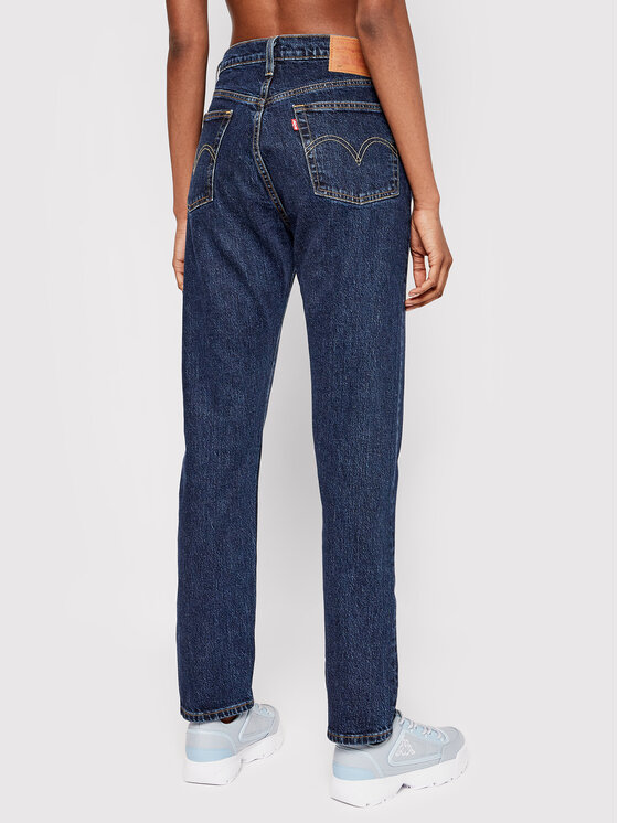 Levi's® Levi's® Jeansy 501™ 36200-0179 Granatowy Cropped Fit