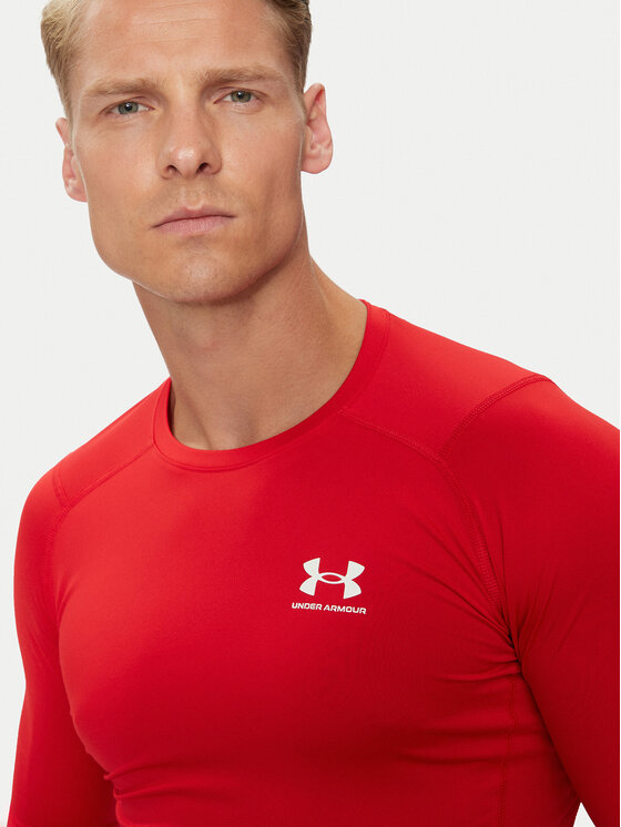 Under Armour Under Armour Maglietta tecnica Ua Hg Armour 1361524 Rosso Slim Fit