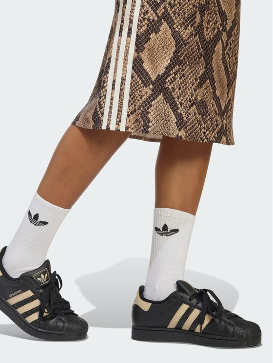 adidas adidas Spódnica midi 168125 Czarny Regular Fit