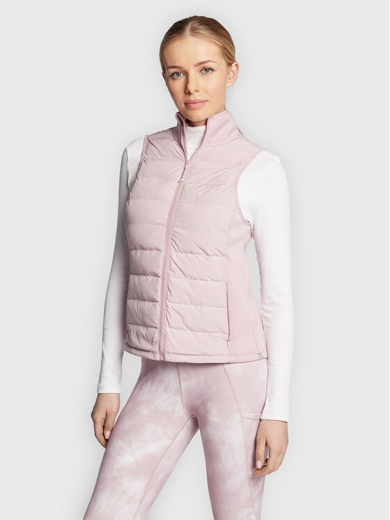 Wrangler Wrangler Bezrękawnik Athletic WA4KY3X24 112324405 Różowy Regular Fit