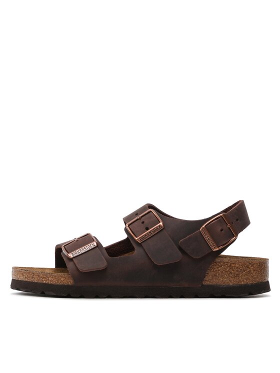 Birkenstock Birkenstock Sandále Milano 34873 Hnedá