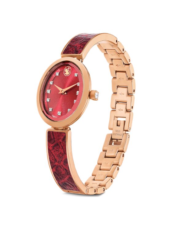 Swarovski Swarovski Zegarek Crystal Rock 5675998 Czerwony