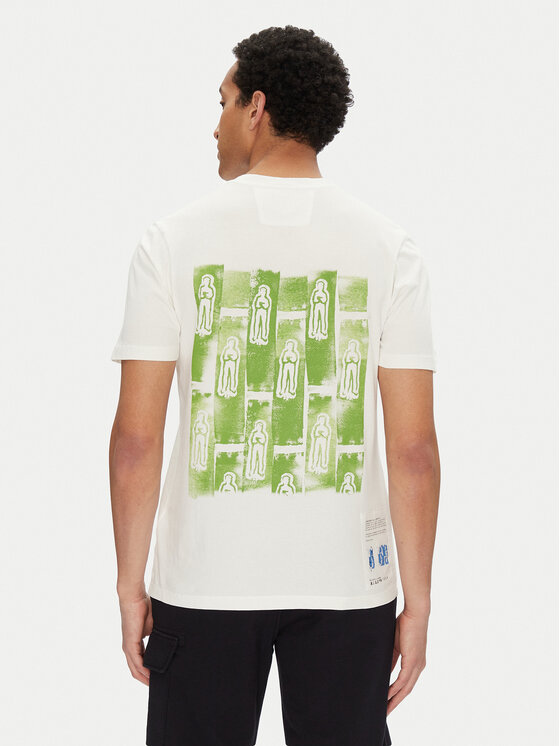 C.P. Company C.P. Company T-Shirt 18CMTS310A005431G Weiß Regular Fit