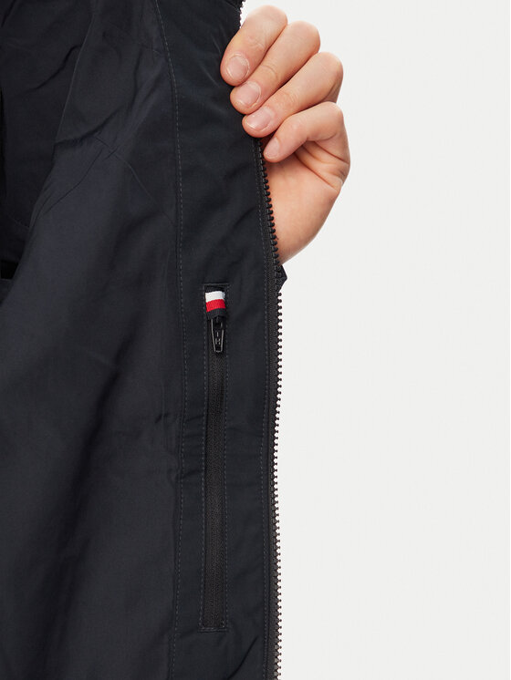 Tommy Hilfiger Tommy Hilfiger Übergangsjacke MW0MW44299 Dunkelblau Regular Fit