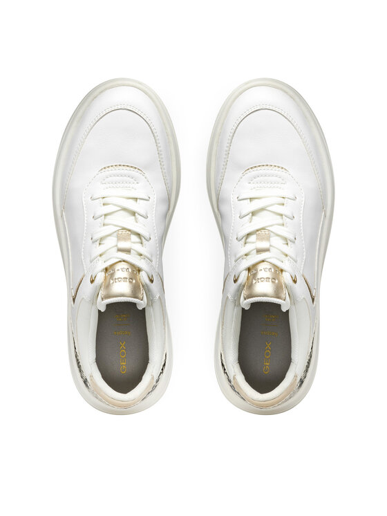 Geox Geox Sneakersy D Spherica Ecub-3 D46WTB 0BCAR C0405 Bílá