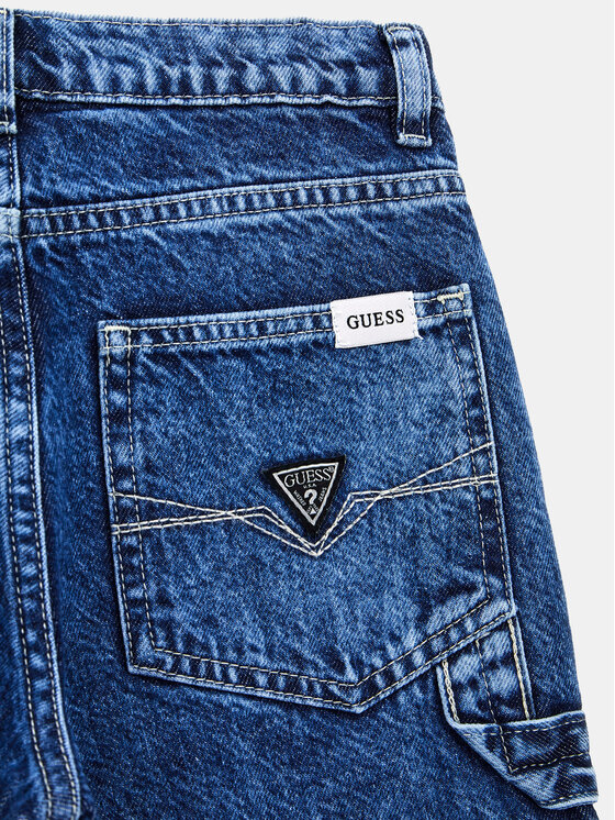 Guess Guess Farmer L4RA04 D45E0 Sötétkék Relaxed Fit