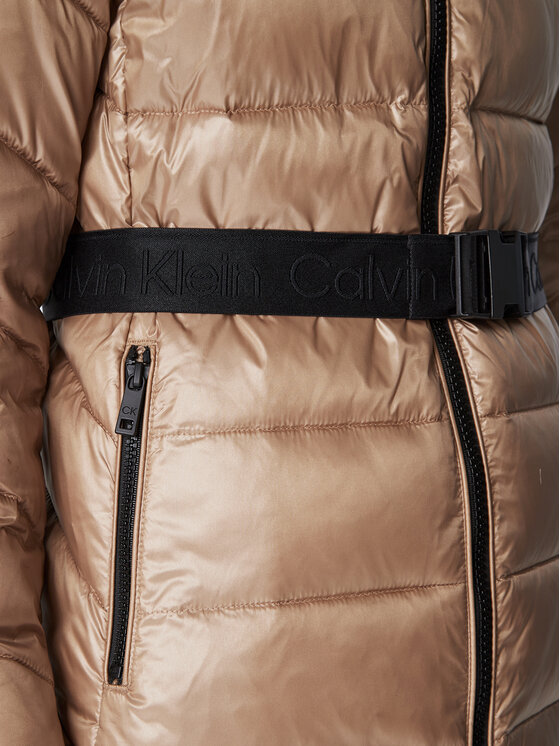 Calvin Klein Calvin Klein Winterjacke Essential K20K204698 Goldfarben Regular Fit