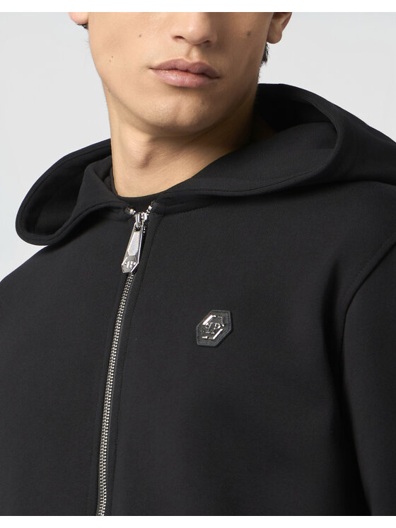 PHILIPP PLEIN PHILIPP PLEIN Felpa 29832 Nero Athletic Fit
