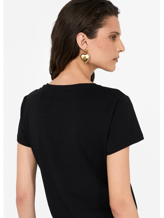 Liu Jo Liu Jo T-shirt MF5456JS923P9163 Nero Regular Fit