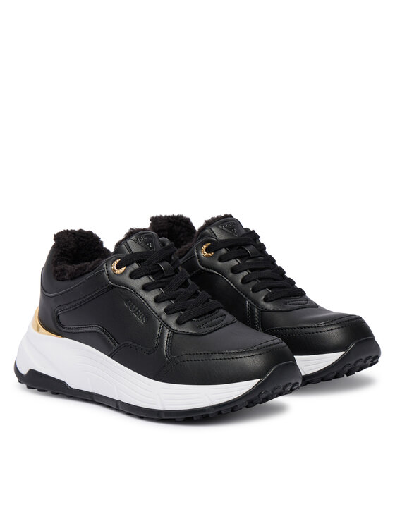 Guess Guess Αθλητικά FLFRRE ELE12 Μαύρο