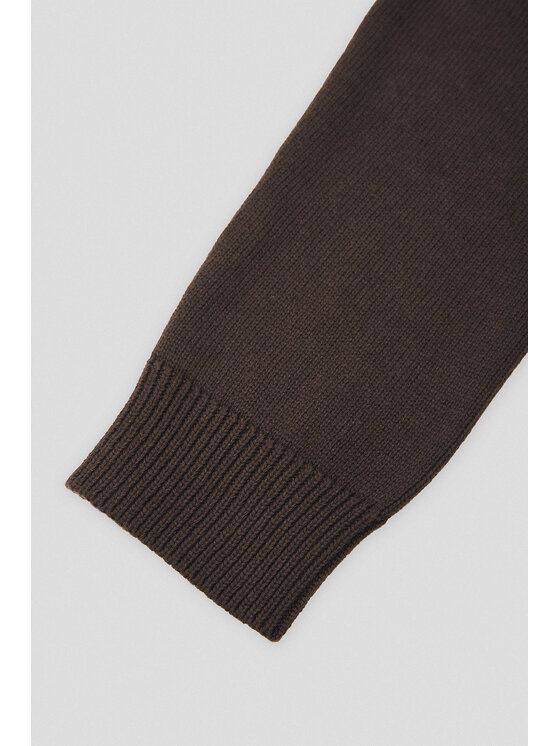 Lancerto Lancerto Sweter Johan SW073224000083 Brązowy Regular Fit
