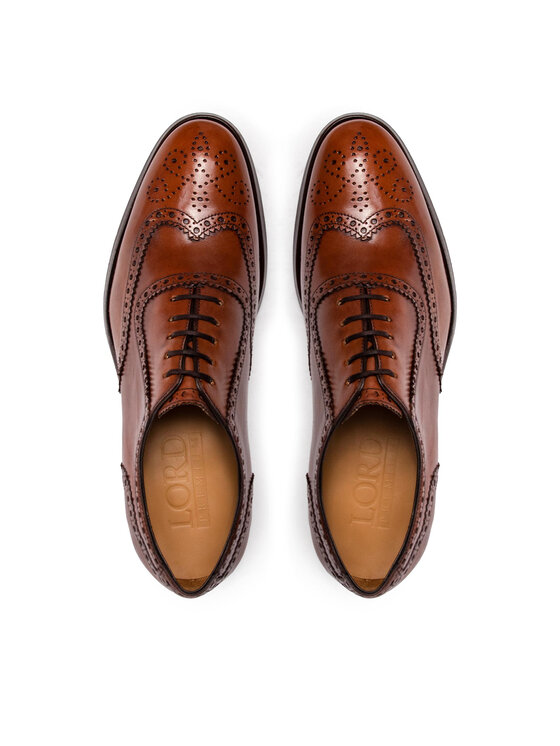 Lord Premium Lord Premium Półbuty Brogues 5501 Brązowy