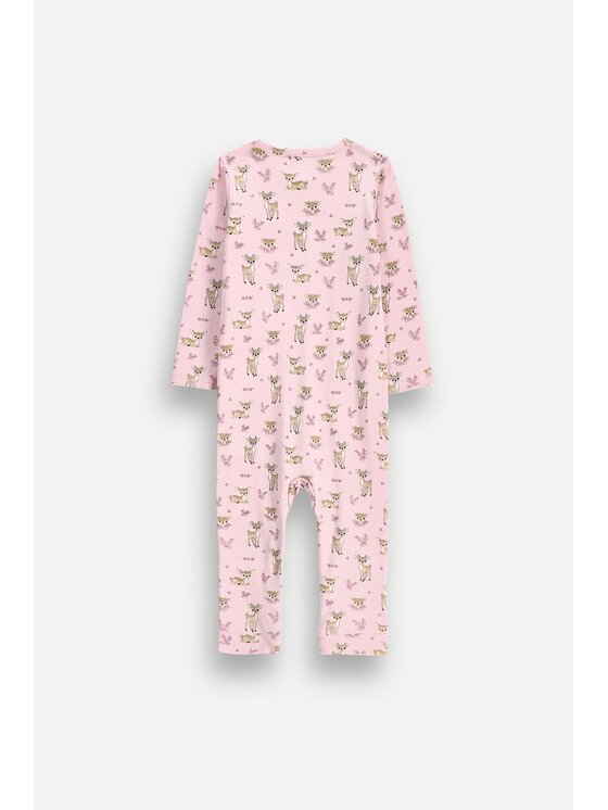 Coccodrillo Coccodrillo Pajac ZC6404203PJS-033 Różowy Regular Fit