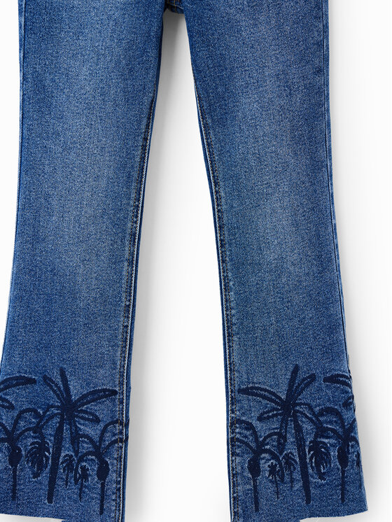 Desigual Desigual Jeansy 23SGDD06 Szary Regular Fit