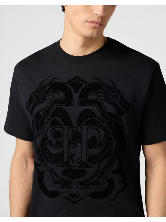 PHILIPP PLEIN PHILIPP PLEIN T-shirt 29723 Nero Regular Fit