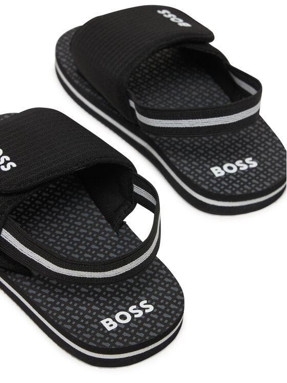 BOSS BOSS Sandály J52820 S Černá