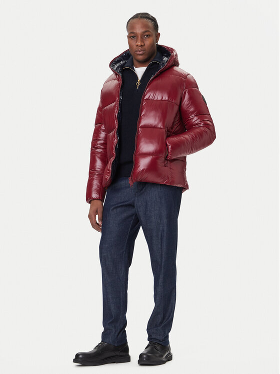 Save The Duck Save The Duck Μπουφάν χειμωνιάτικο D31280M LOVE21 Μπορντό Regular Fit