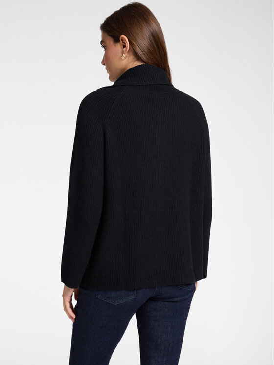 Elena Mirò Elena Mirò Cardigan M437Z000565N033 Nero Boxy Fit