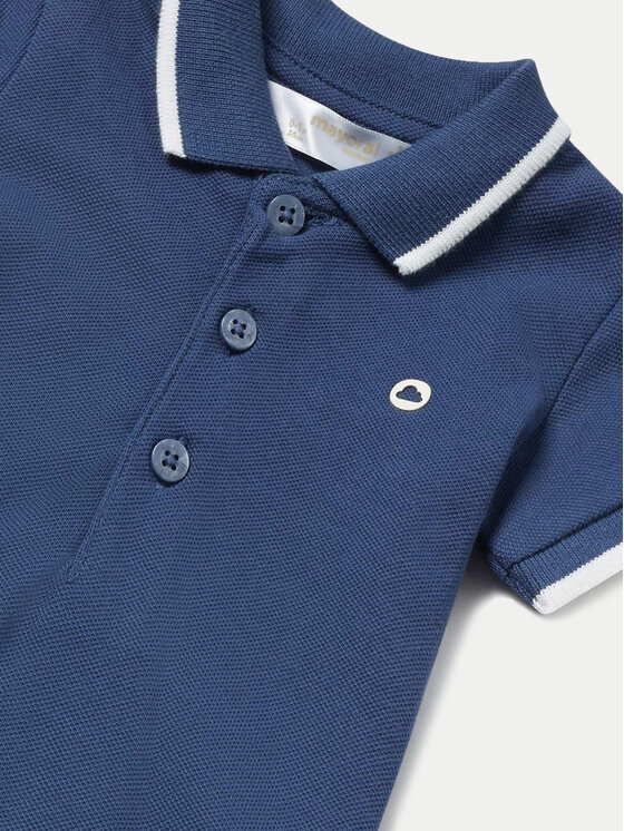 Mayoral Mayoral Polo 00190 Niebieski Regular Fit