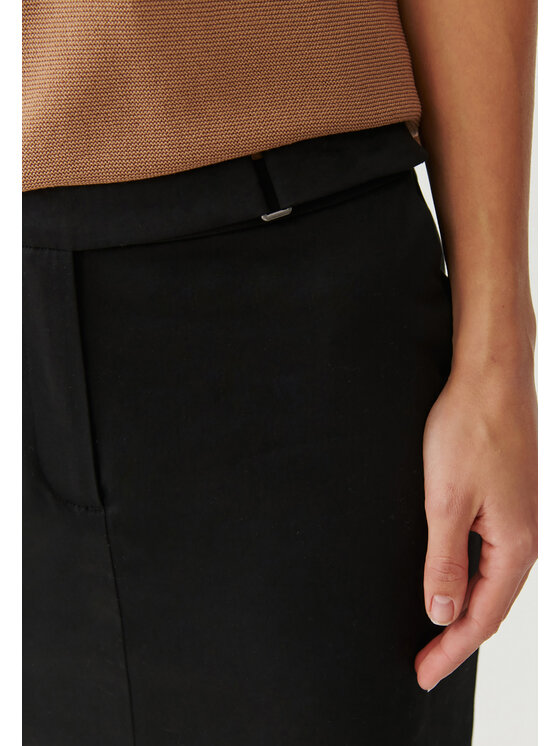 TATUUM TATUUM Spódnica midi JANA Czarny Close Fit