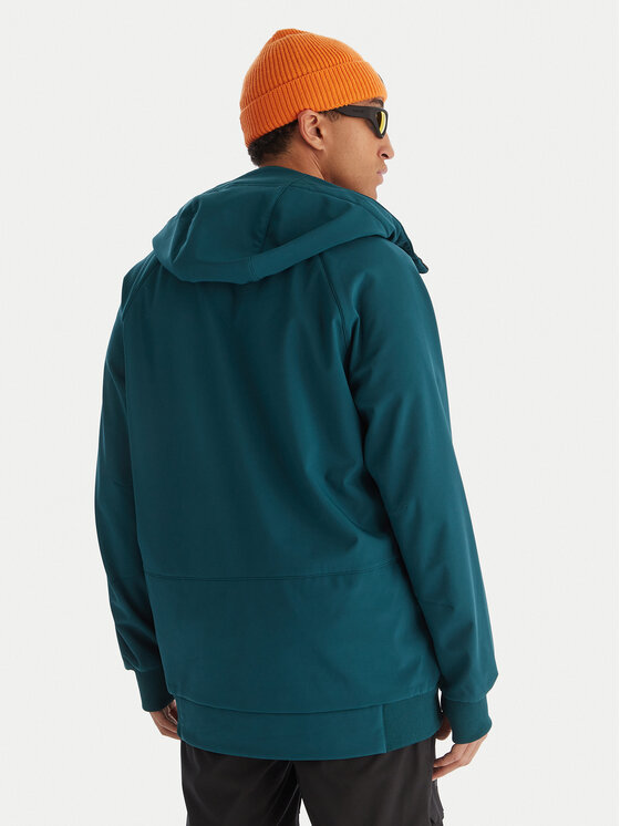 DC Shoes DC Shoes Pārejas jaka ADYTJ03083 BTG0 Zaļš Regular Fit