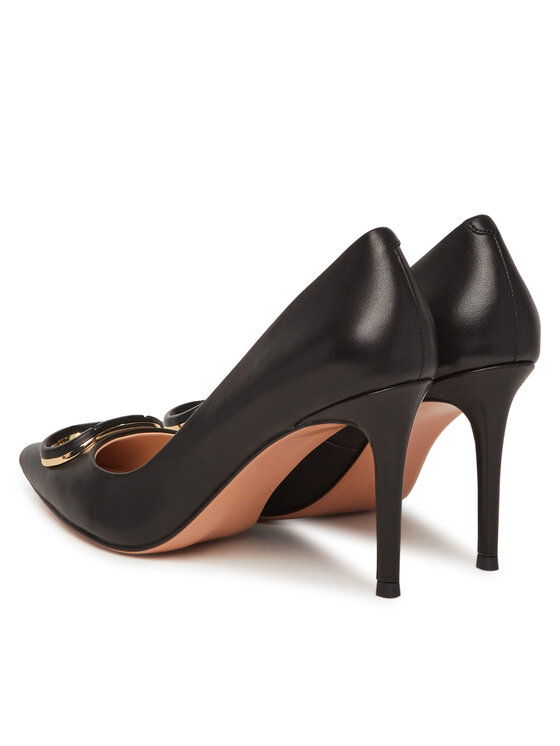 TWINSET TWINSET Pantofi cu toc subțire 251TCP060 Negru