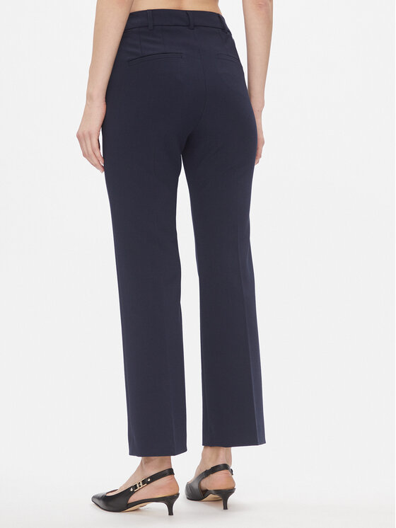 Marella Marella Auduma bikses Child 2413131061200 Tumši zils Regular Fit