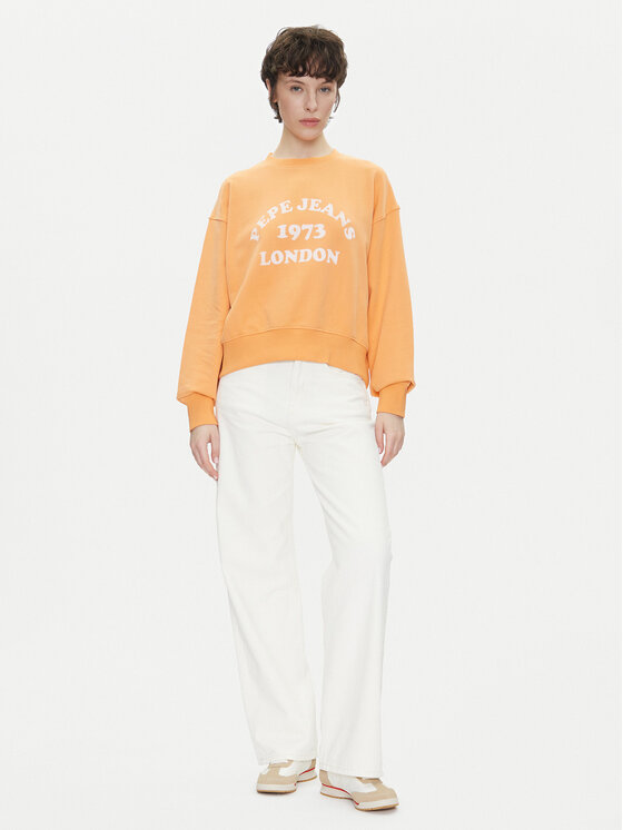 Pepe Jeans Pepe Jeans Pluus Venus PL581487 Oranž Loose Fit