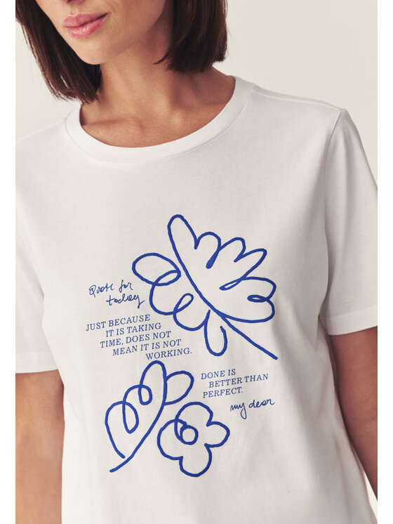 TATUUM TATUUM T-Shirt ATONO 2 Biały Classic Fit