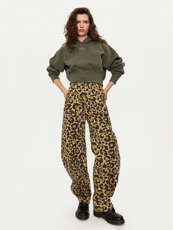Alpha Industries Alpha Industries Majica dugih rukava 148041 Zelena Regular Fit