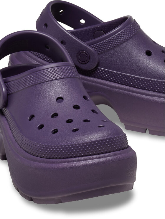 Crocs Crocs Pantoletten Stomp Clog 209350 Violett