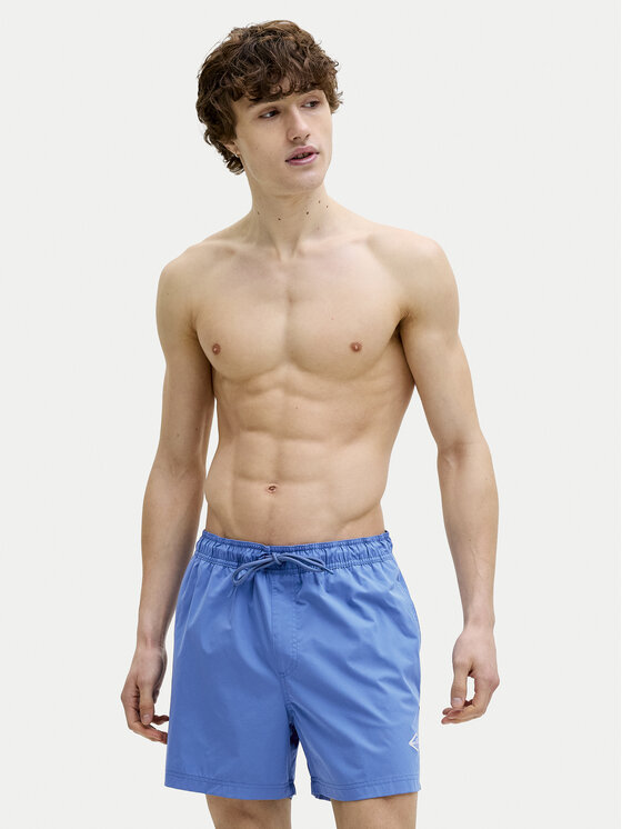 Jack & Jones Jack & Jones Шорти для плавання Maui Tropic 12291385 Голубий Regular Fit