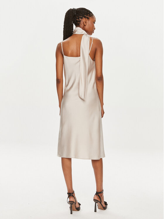 Bruuns Bazaar Bruuns Bazaar Koktel haljina Nellie BBW3866 Bež Regular Fit