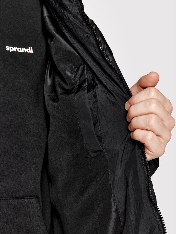 Sprandi Sprandi Μπουφάν χειμωνιάτικο SP22-KUM533 Μαύρο Regular Fit