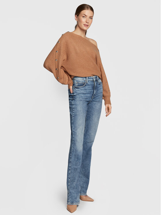 Maglione Megan W2GR26 Z2XU0 Marrone Regular Fit