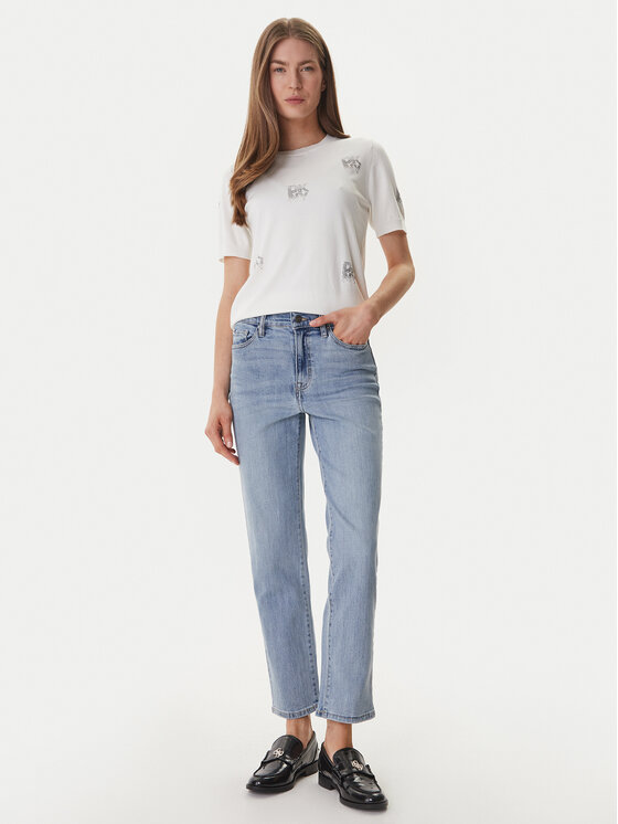 DKNY DKNY Farmer DJ5B4109 Kék Straight Fit
