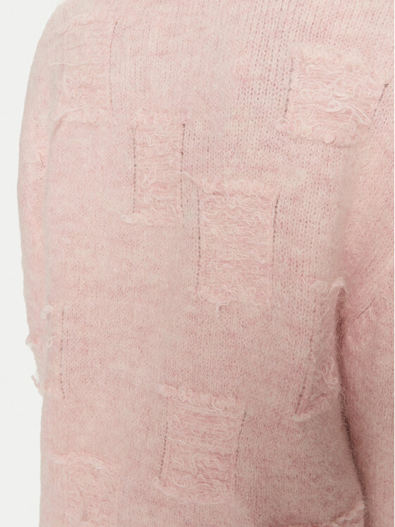 Munthe Munthe Džemper Taccu 243160724373 Ružičasta Loose Fit
